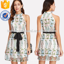 Аппликация наложение сетки Холтер платья оптом производство модной женской одежды (TA3227D)
